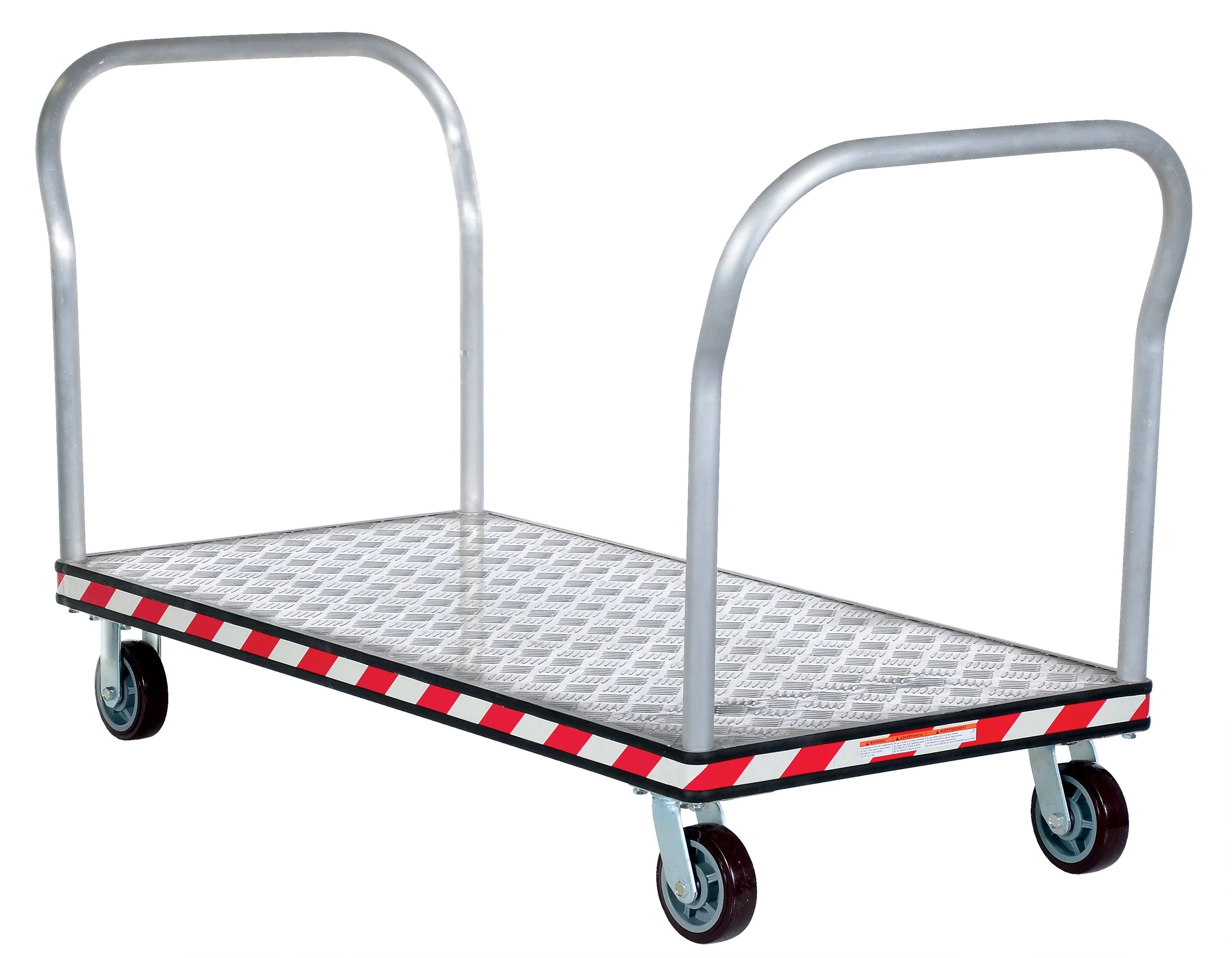 Vestil Heavy Duty Aluminum Treadplate Platform Trucks - Image 10
