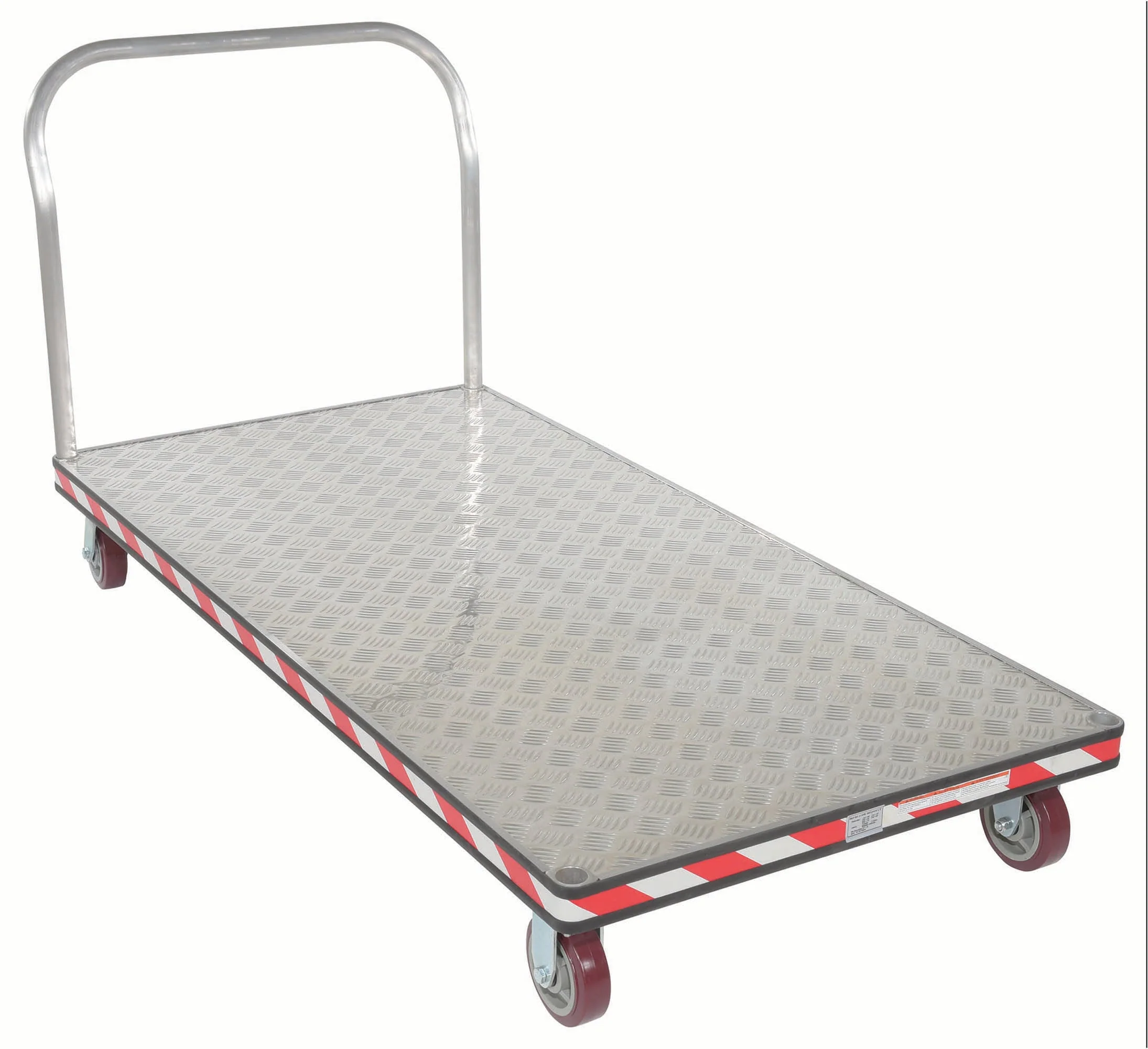 Vestil Heavy Duty Aluminum Treadplate Platform Trucks - Image 11