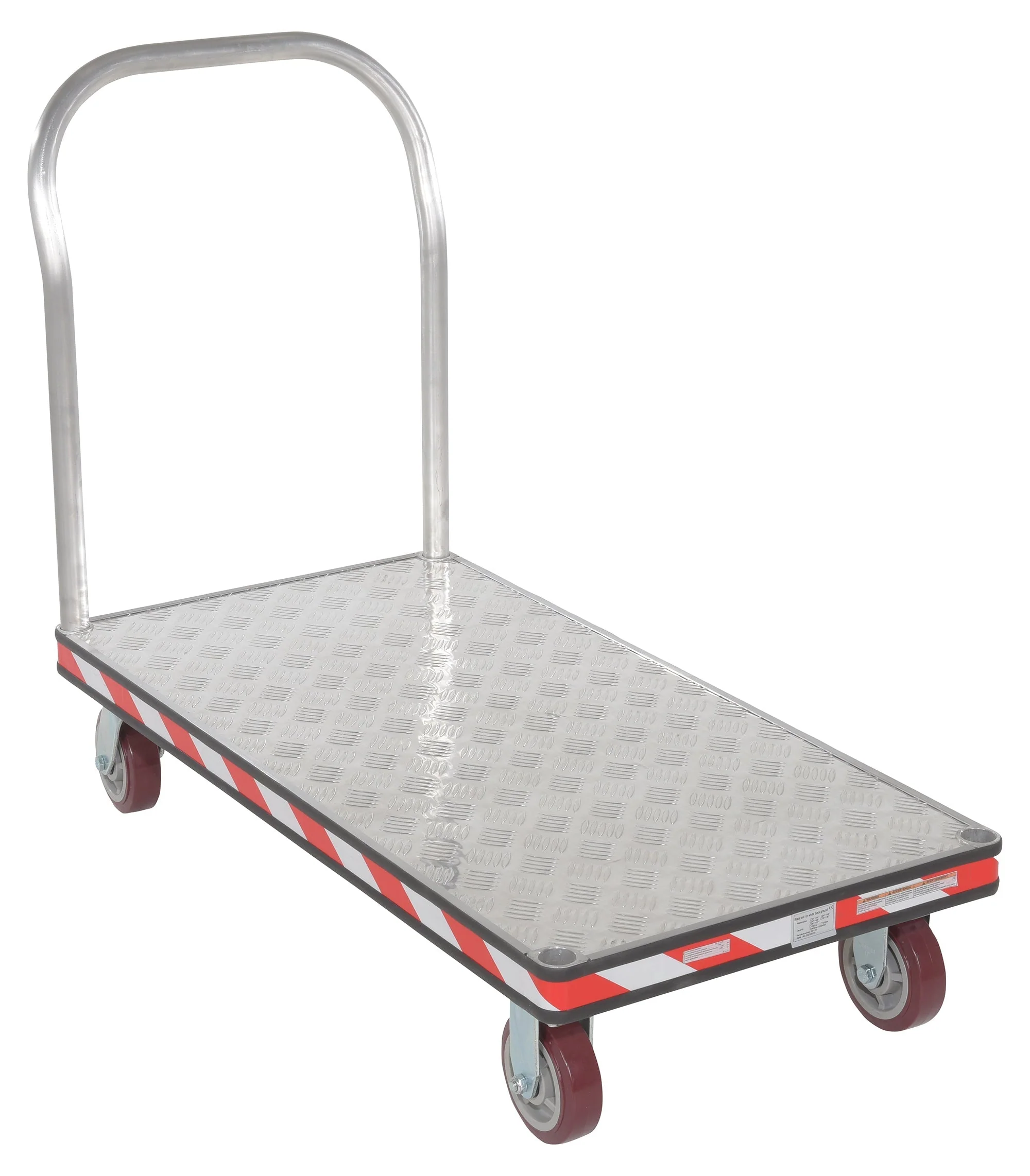 Vestil Heavy Duty Aluminum Treadplate Platform Trucks - Image 3