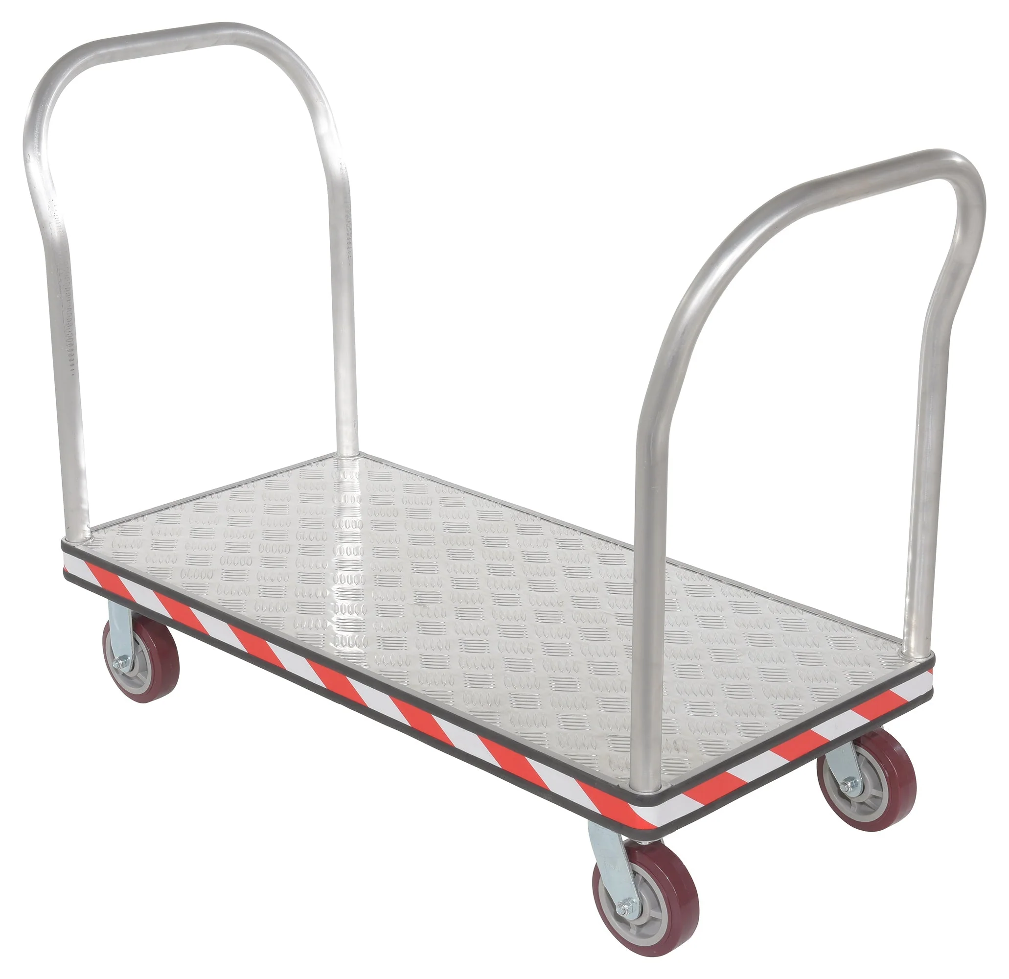 Vestil Heavy Duty Aluminum Treadplate Platform Trucks - Image 4