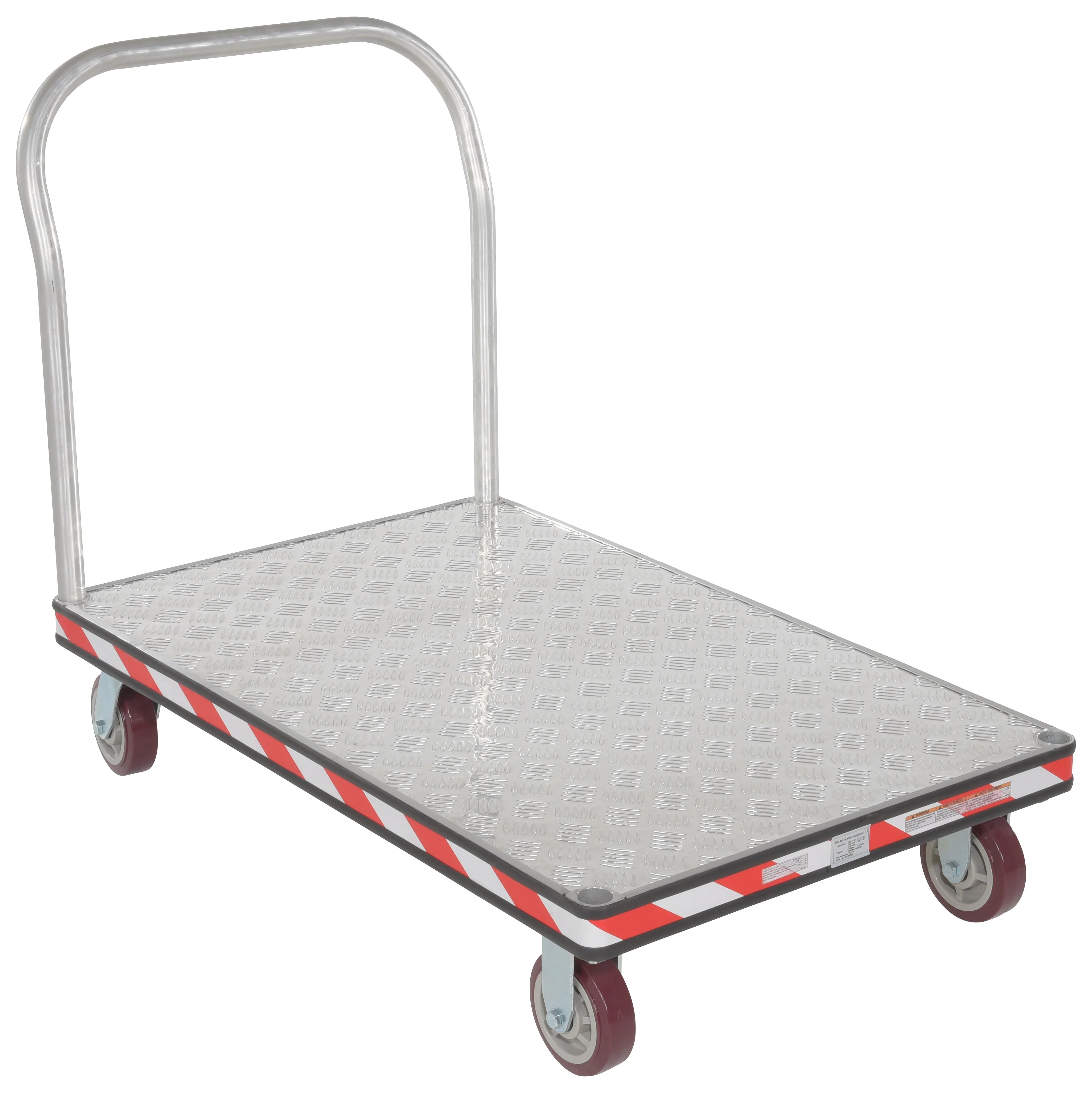 Vestil Heavy Duty Aluminum Treadplate Platform Trucks - Image 7