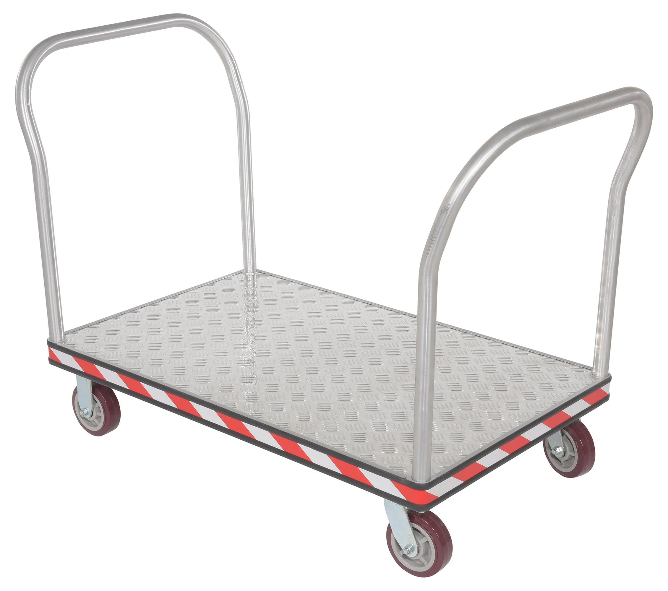 Vestil Heavy Duty Aluminum Treadplate Platform Trucks - Image 8