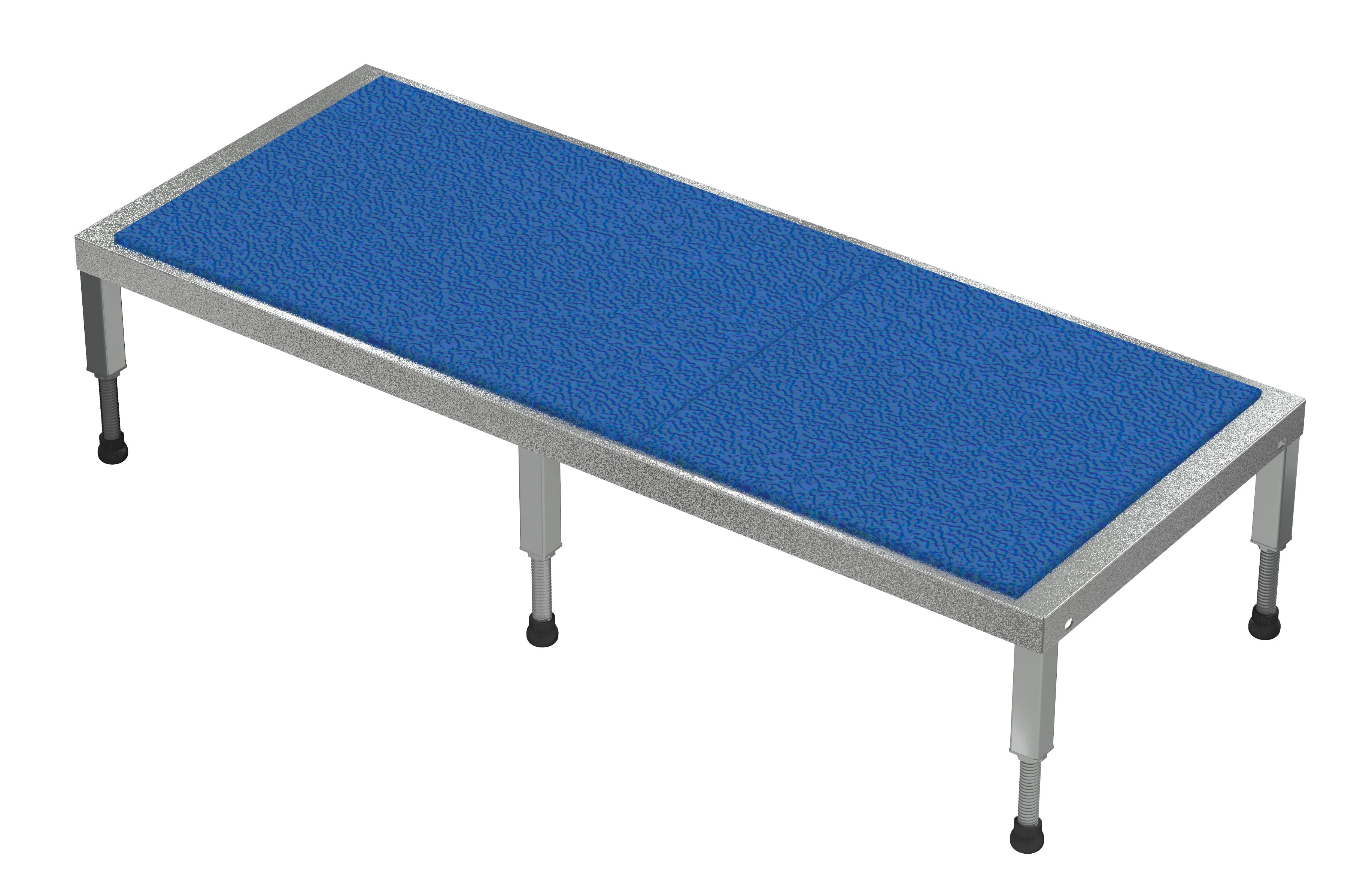 Vestil High Profile Stainless Steel Adjustable Height Work-Mate Stands - Image 7
