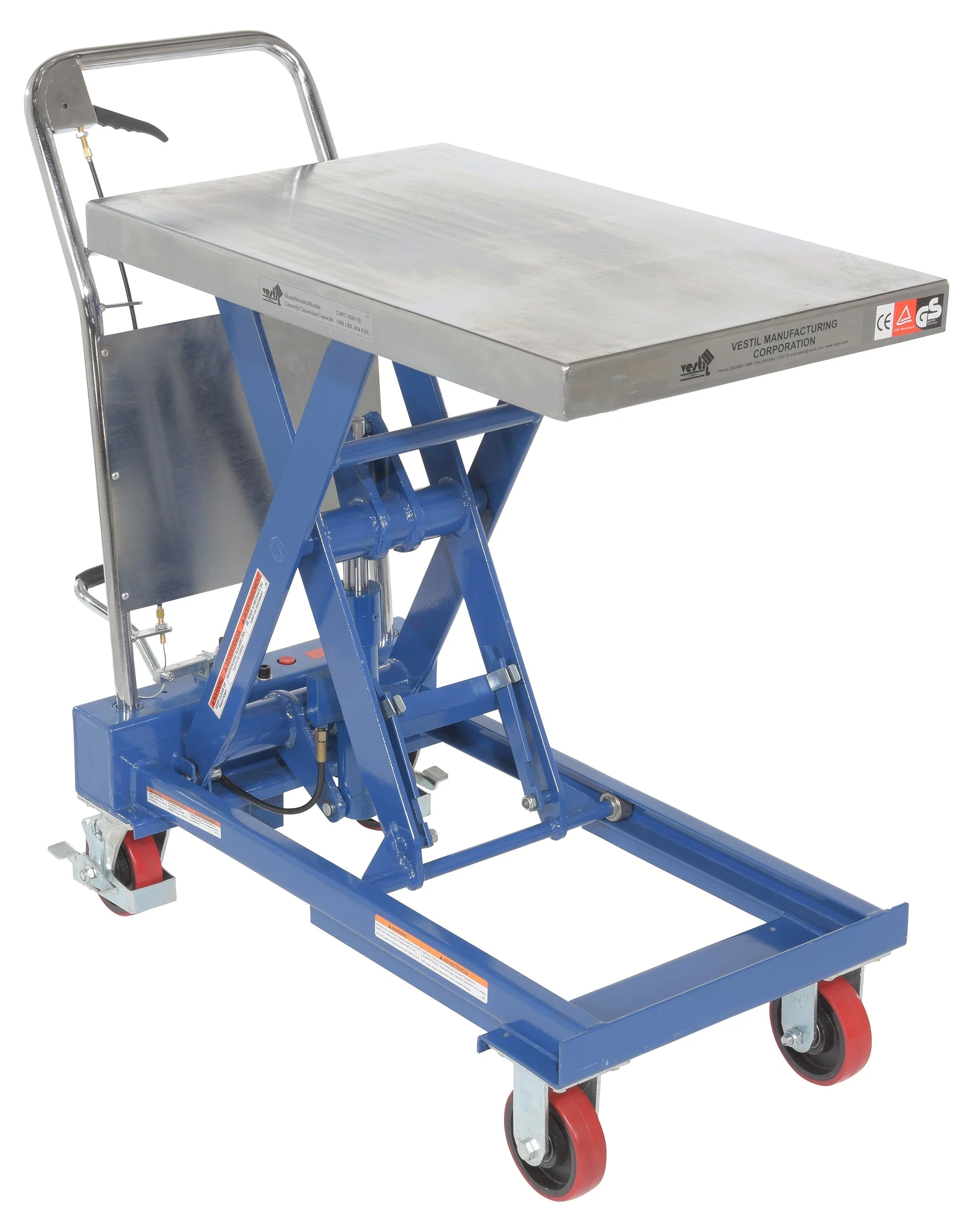 Vestil Hydraulic Elevating Carts - Image 3