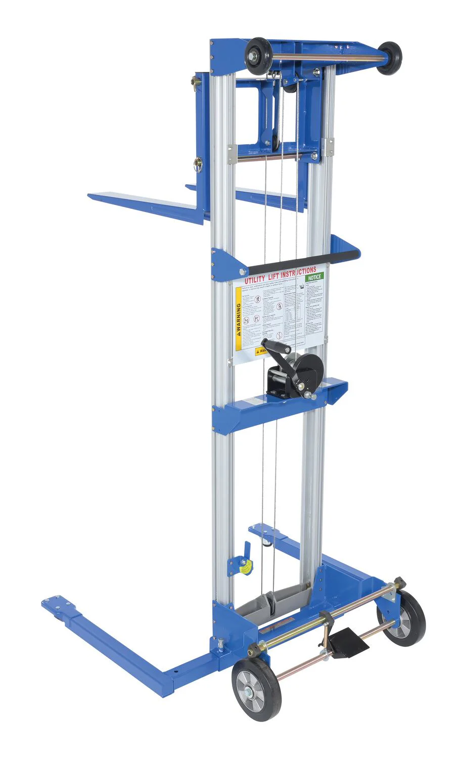 Vestil Lightweight Winch Stacker Truck - Image 14