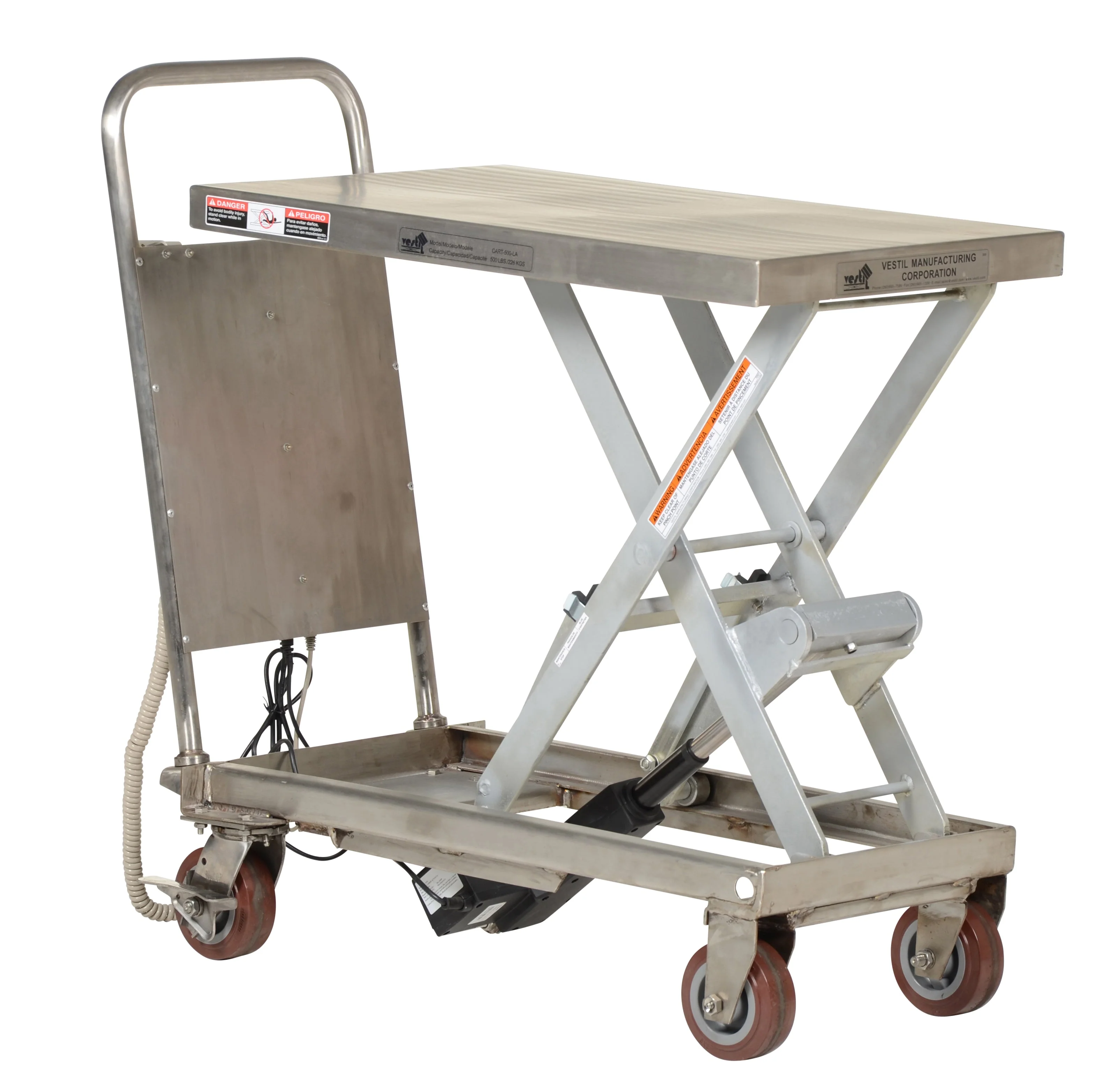 Vestil Linear Actuated Elevating Carts - Image 4