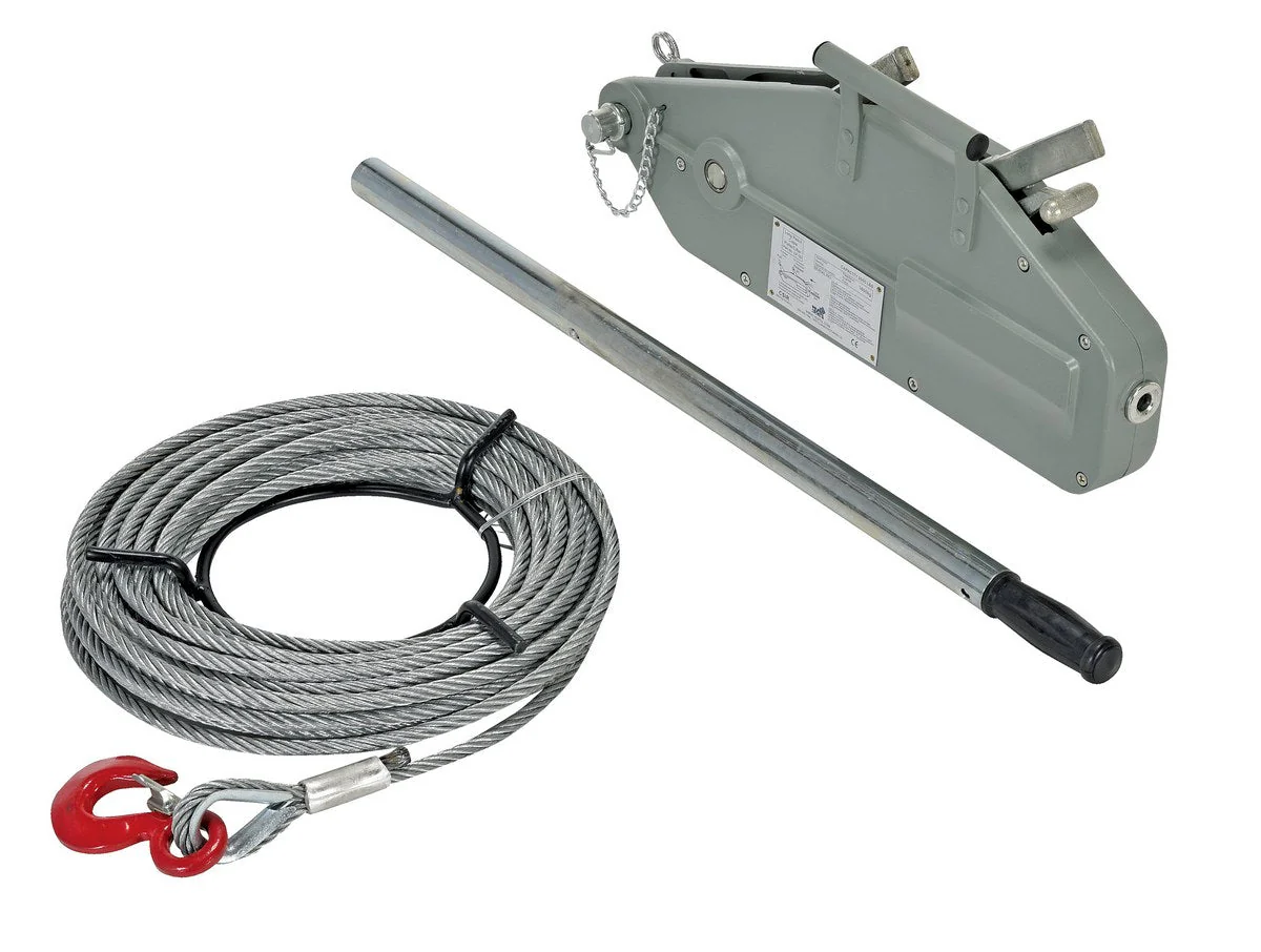 Vestil Long Reach Cable Puller With 60ft Wire Rope - Image 4