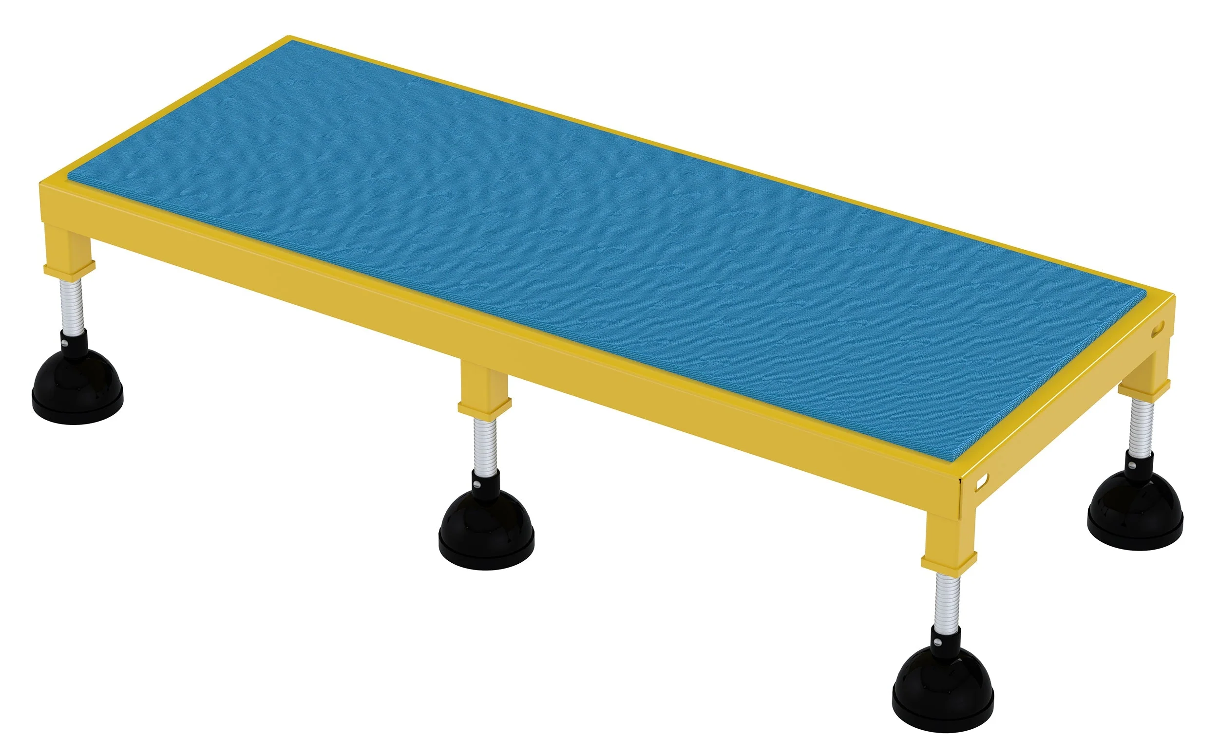 Vestil Low Profile Portable Adjustable Height Worker Stands - Image 3