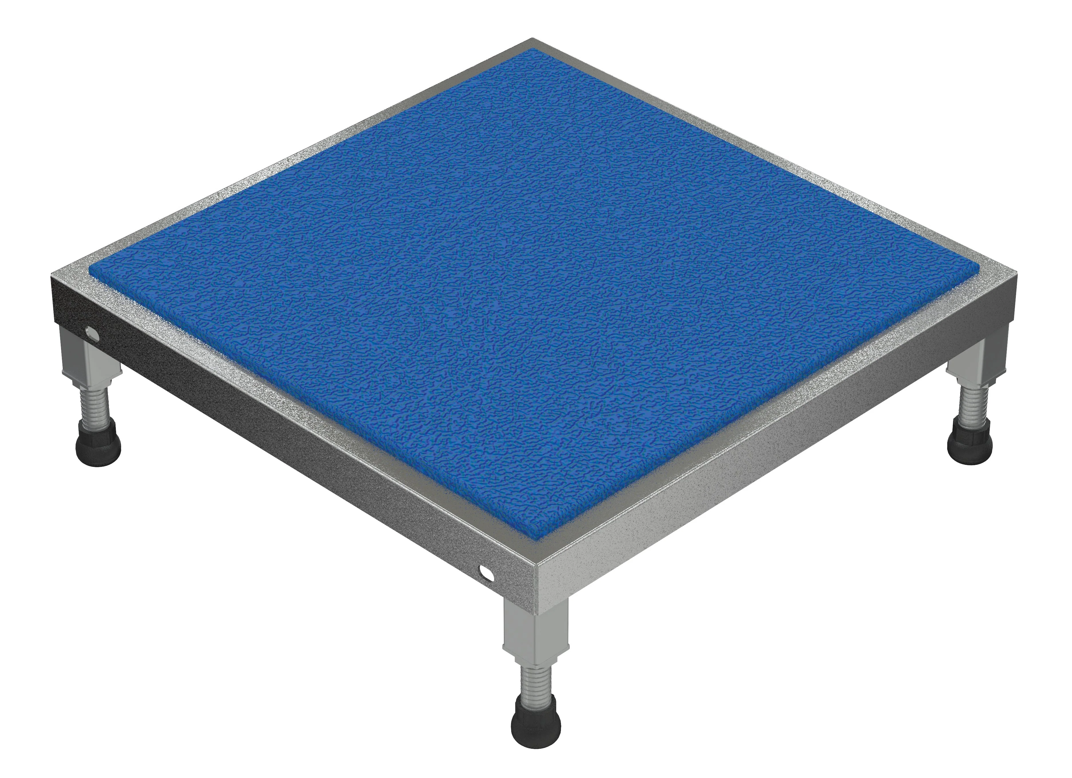 Vestil Low Profile Stainless Steel Adjustable Height Work-Mate Stands - Image 4
