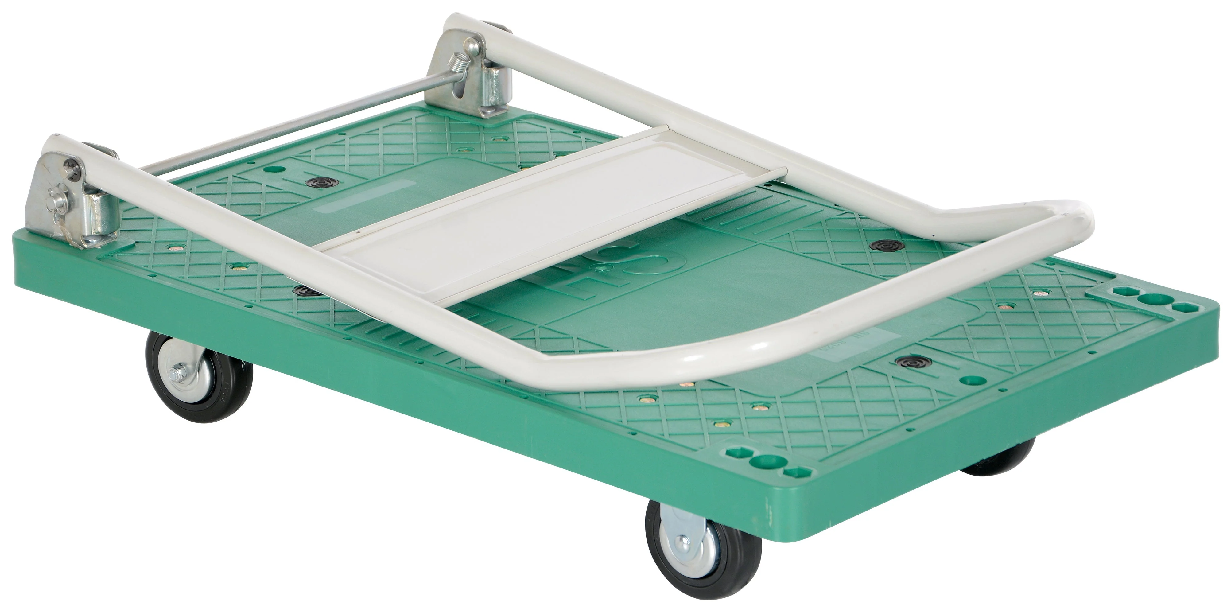 Vestil Plastic Platform Trucks with Fold Down Handle - Image 2