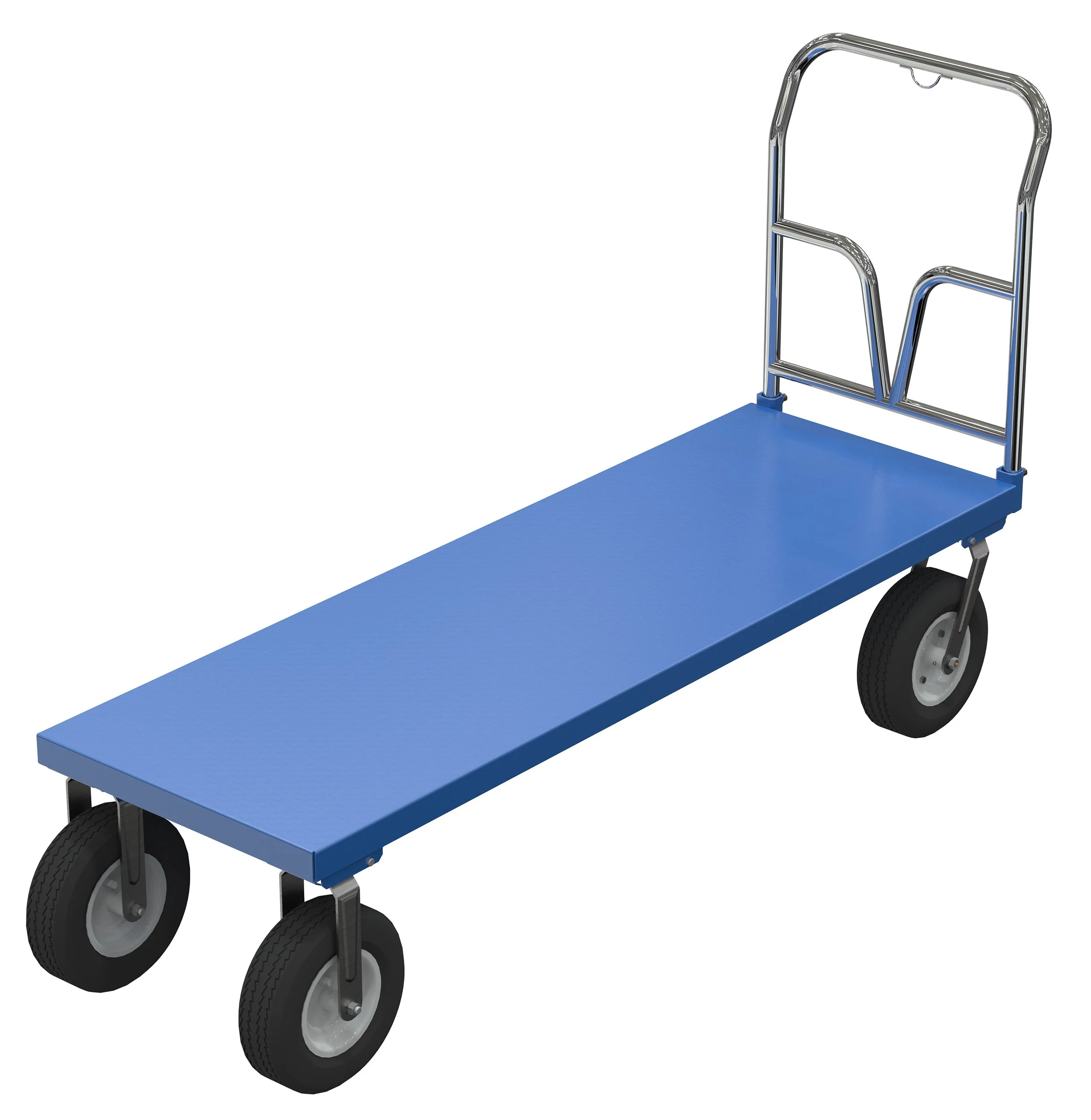 Vestil Pneumatic Tire Steel Platform Trucks - Image 4