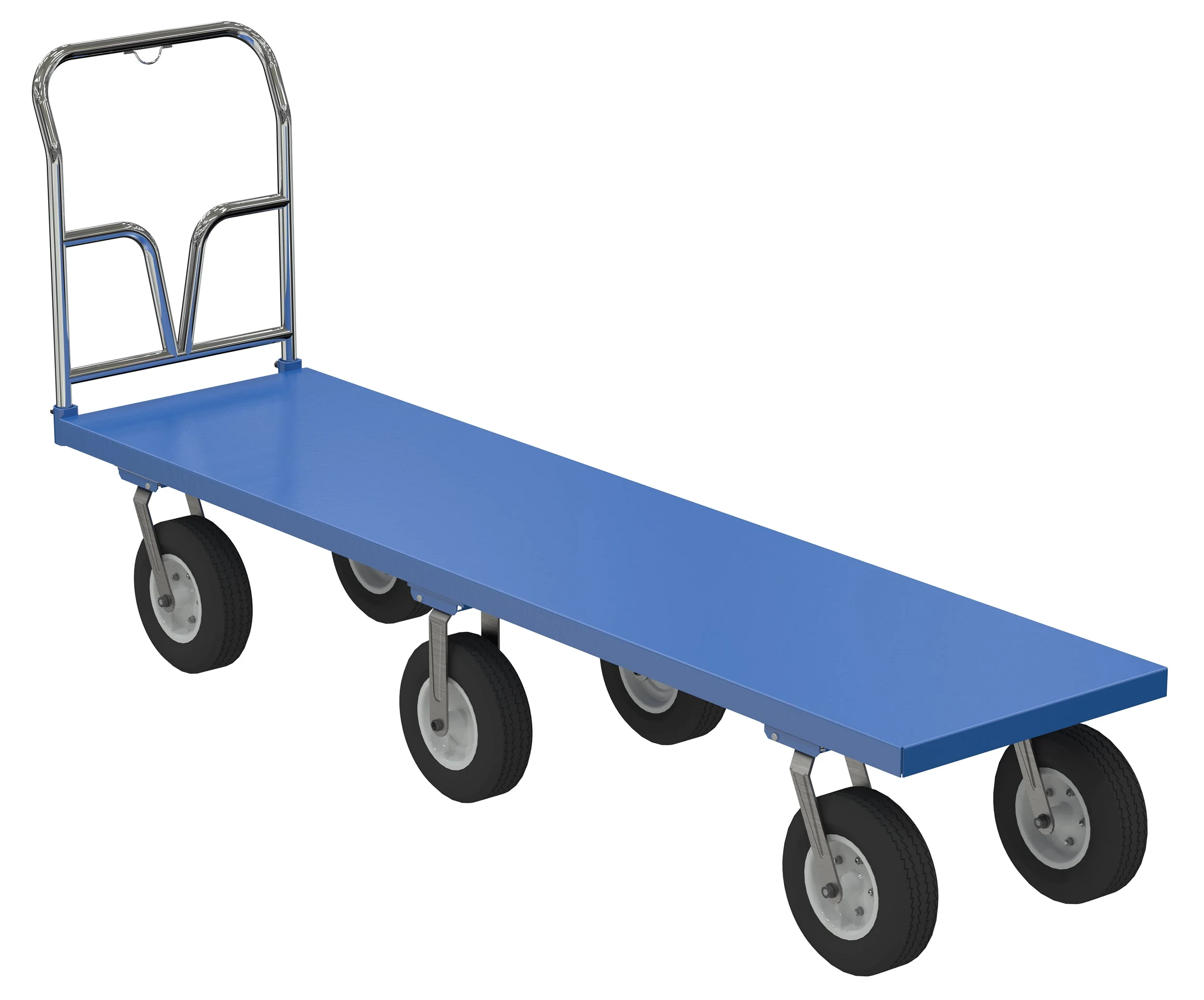Vestil Pneumatic Tire Steel Platform Trucks - Image 5