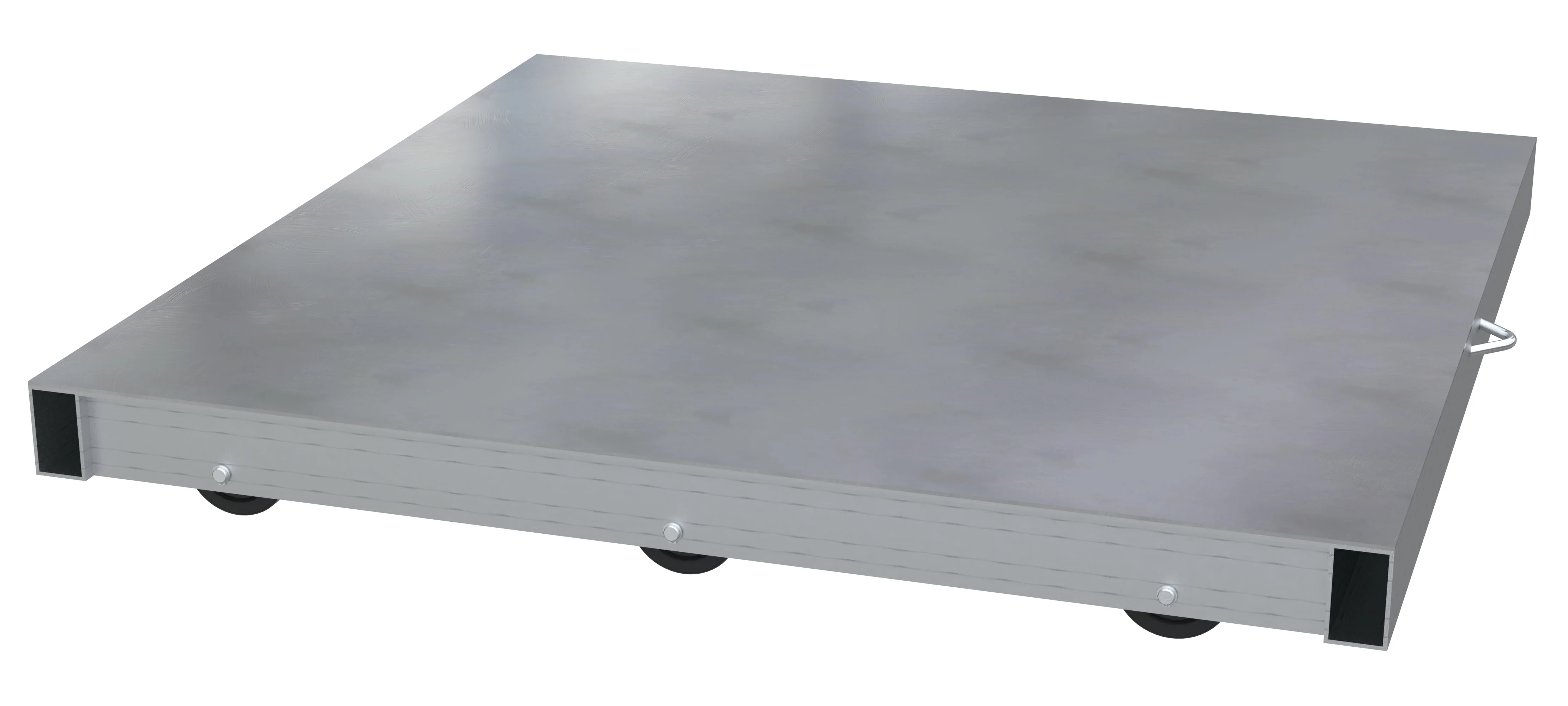 Vestil Solid Top Aluminum Pallet Dollies - Image 2