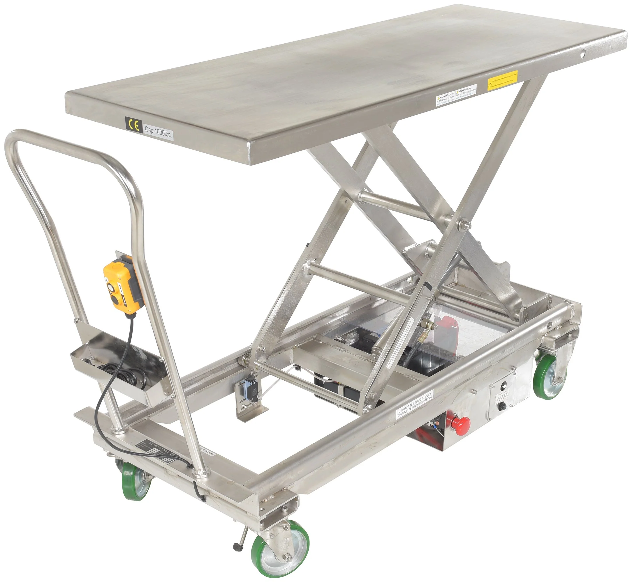 Vestil Stainless Steel Scissor Carts - Image 2