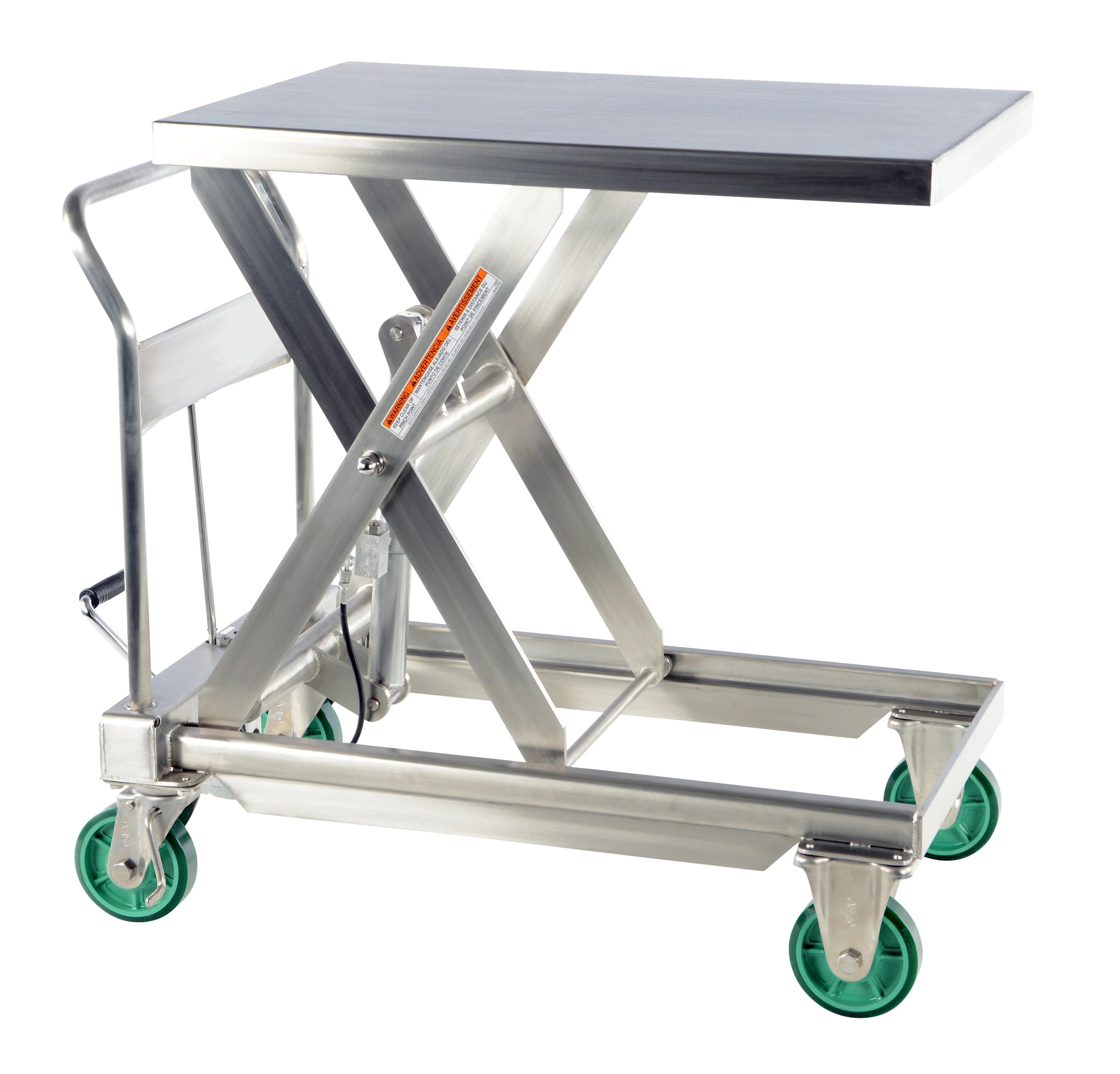 Vestil Stainless Steel Scissor Carts - Image 4