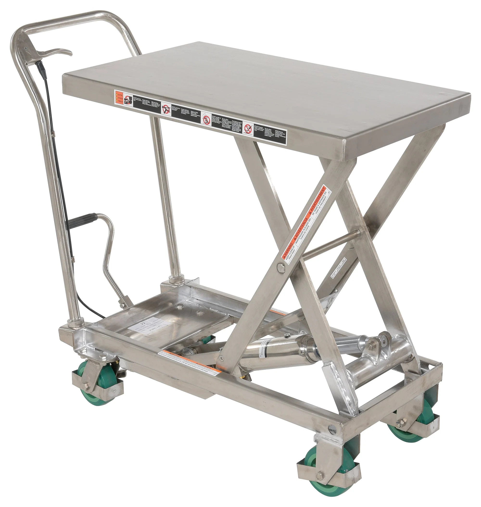 Vestil Stainless Steel Scissor Carts - Image 5