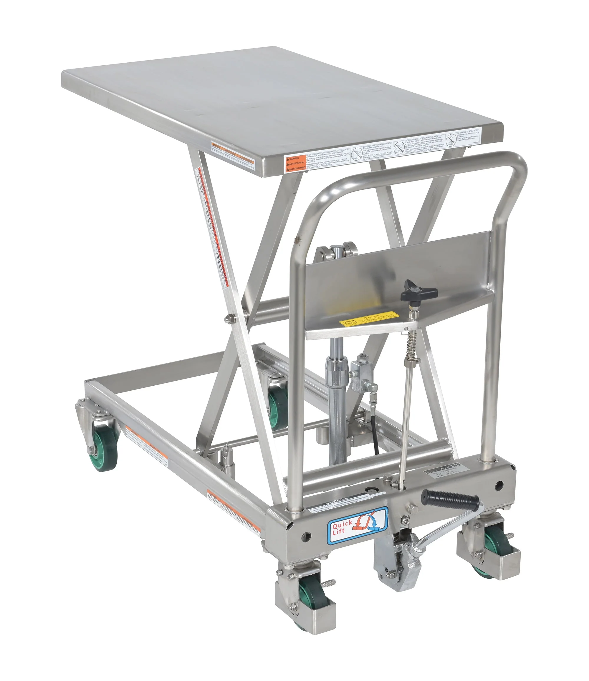 Vestil Stainless Steel Scissor Carts - Image 6
