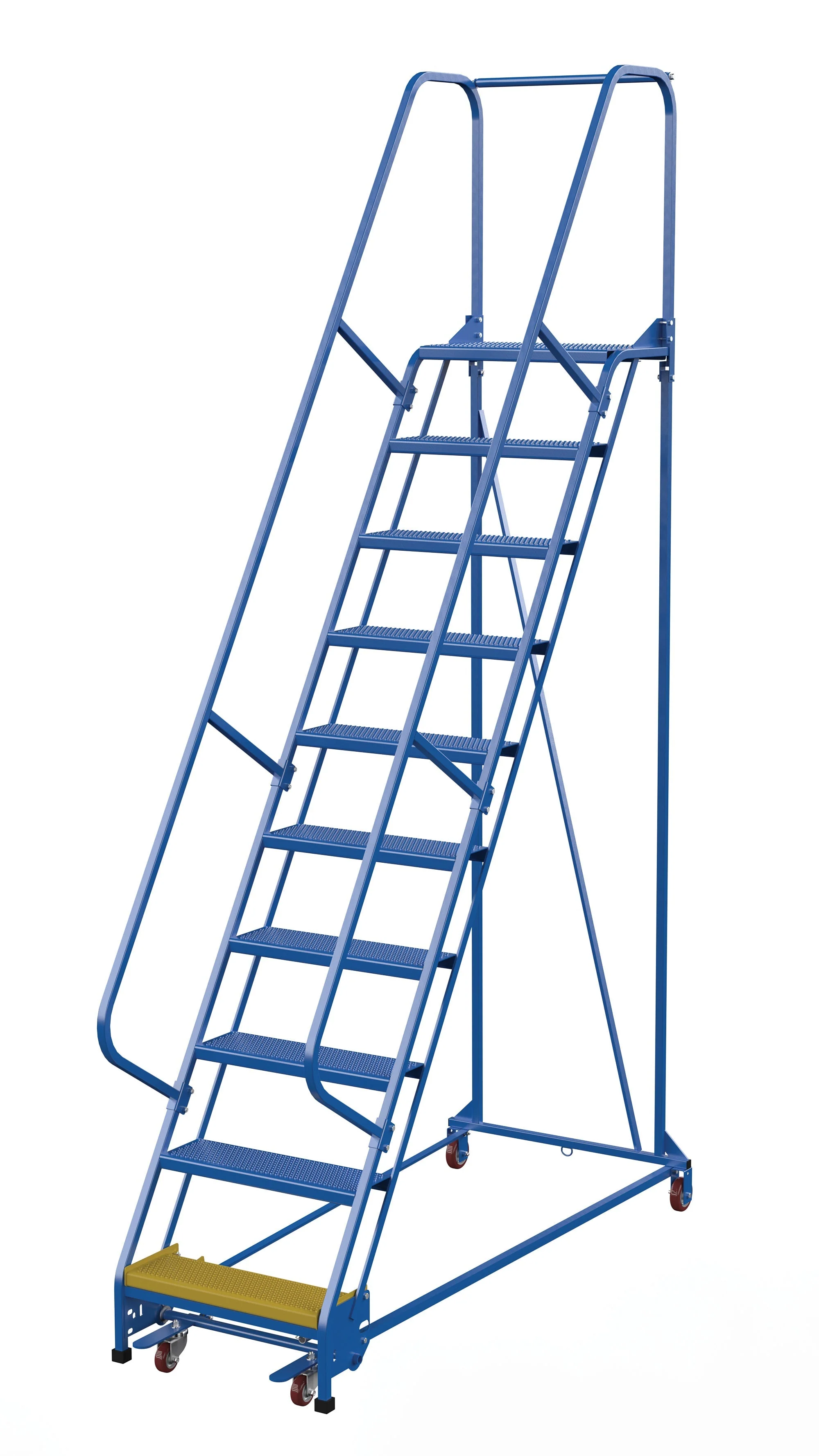 Vestil Standard Slope Ladders With 23 In. Wide Top Step - Image 2