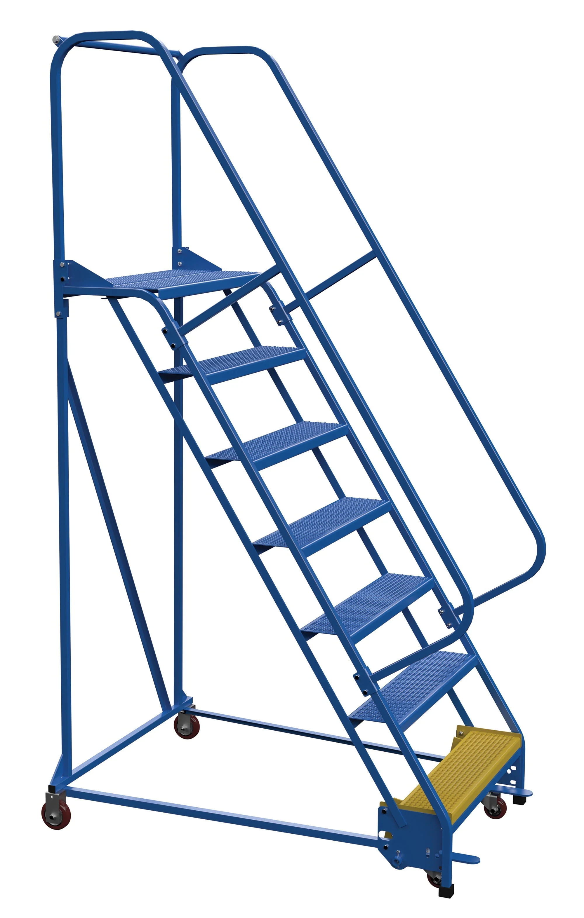 Vestil Standard Slope Ladders With 30 In. Wide Top Step - Image 24