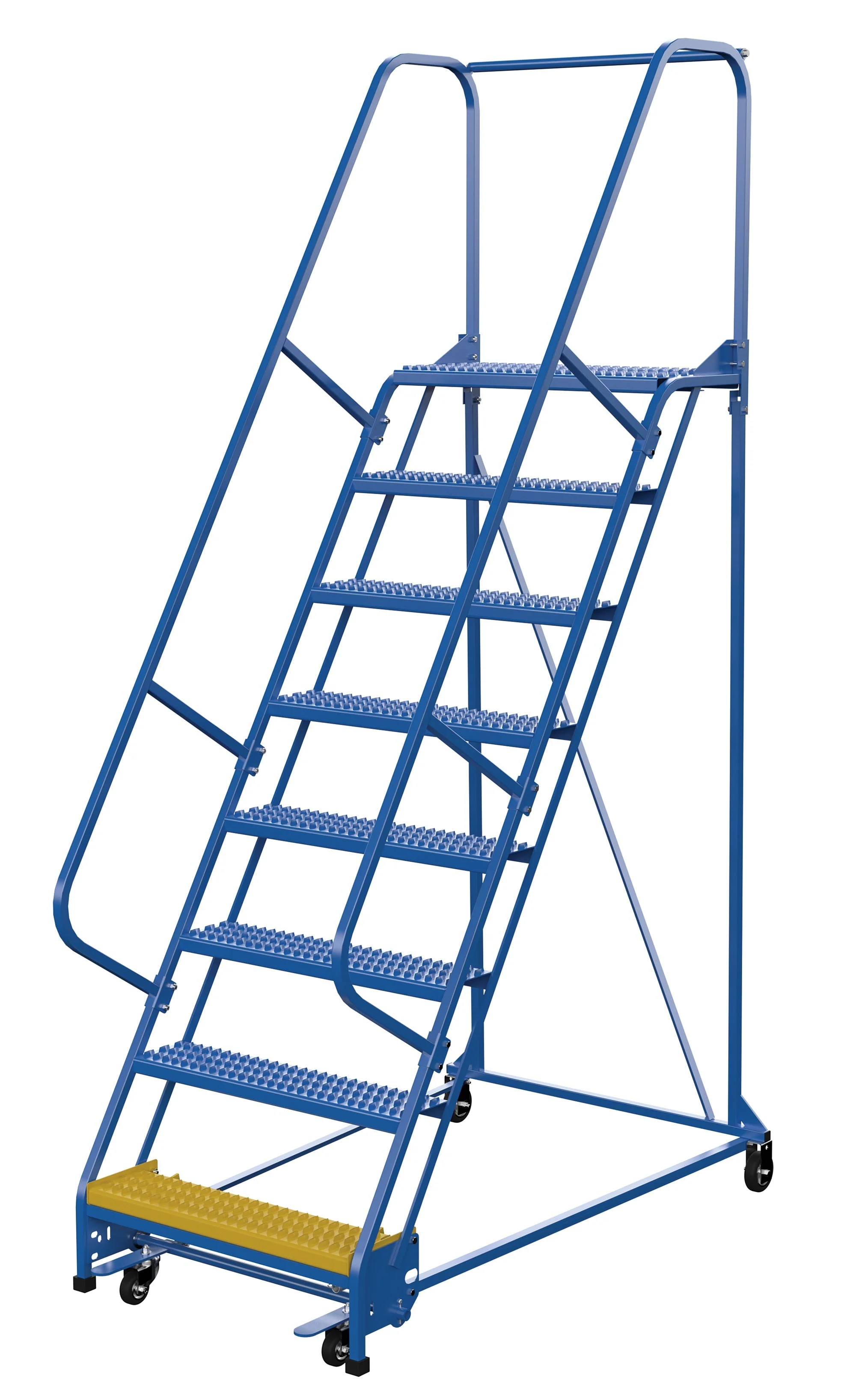 Vestil Standard Slope Ladders With 30 In. Wide Top Step - Image 25