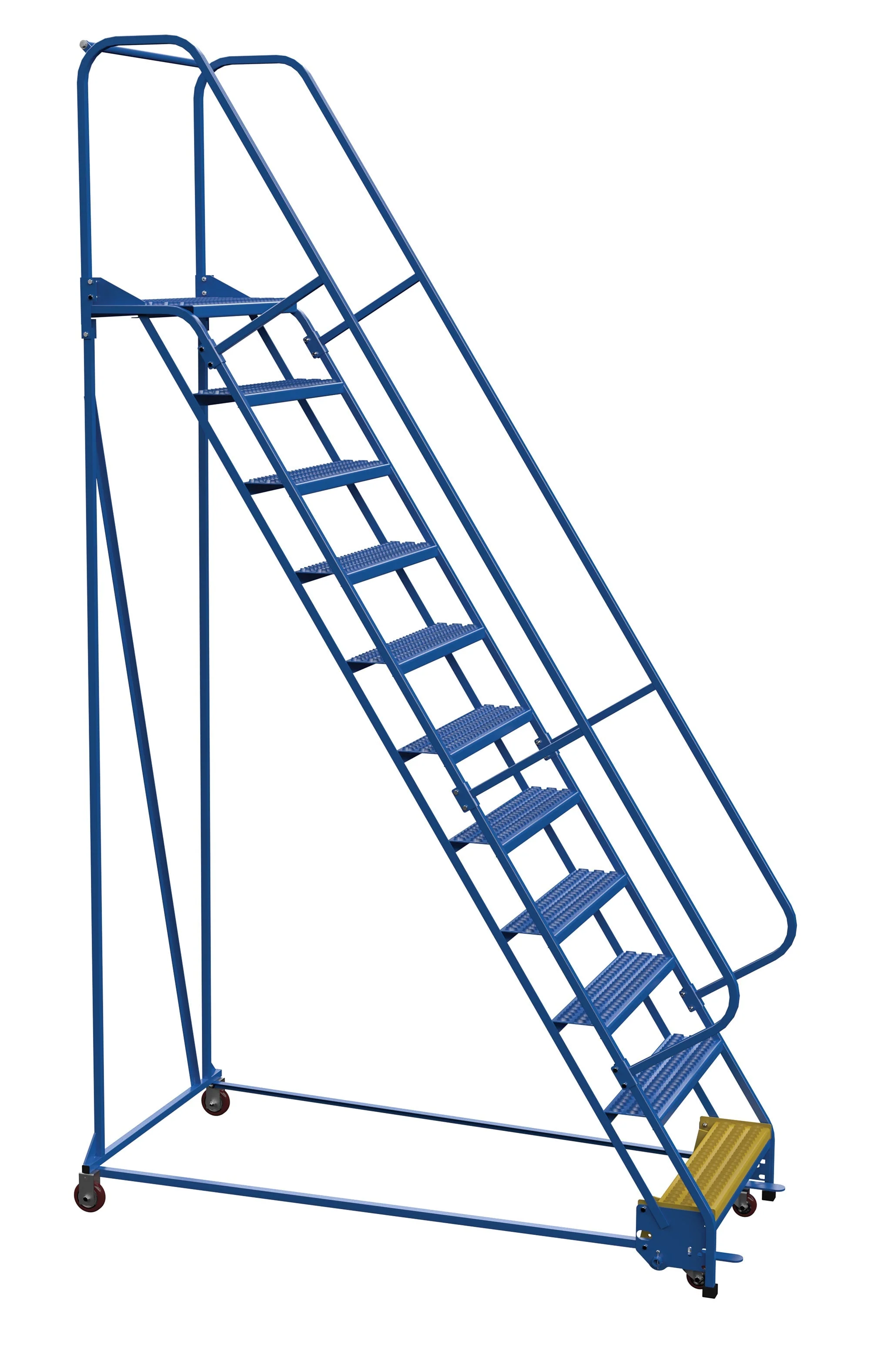 Vestil Standard Slope Ladders With 30 In. Wide Top Step - Image 3