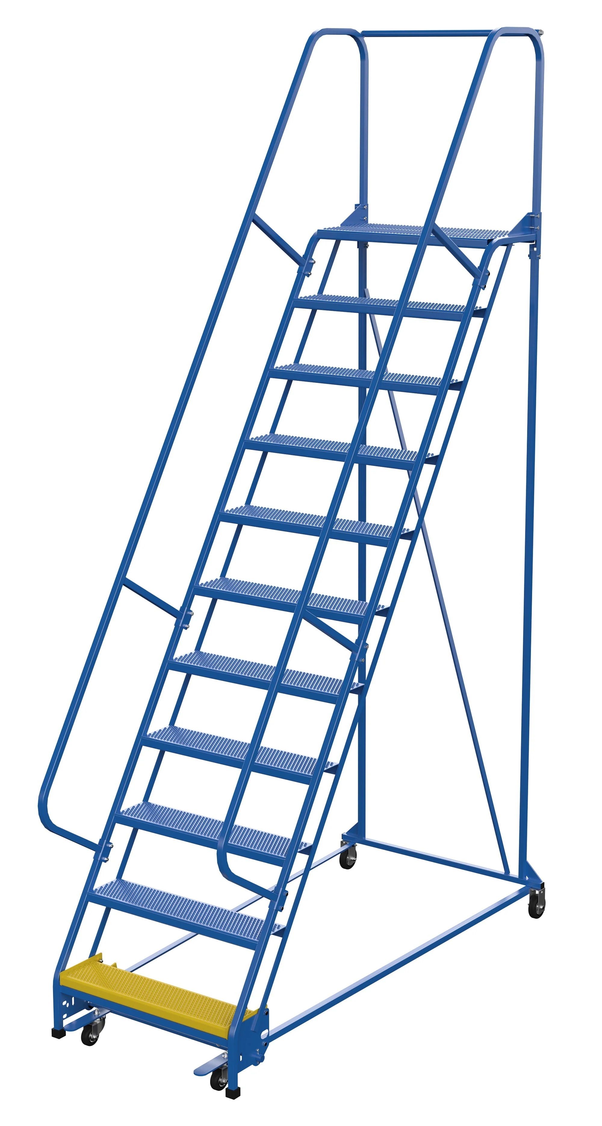 Vestil Standard Slope Ladders With 30 In. Wide Top Step - Image 4