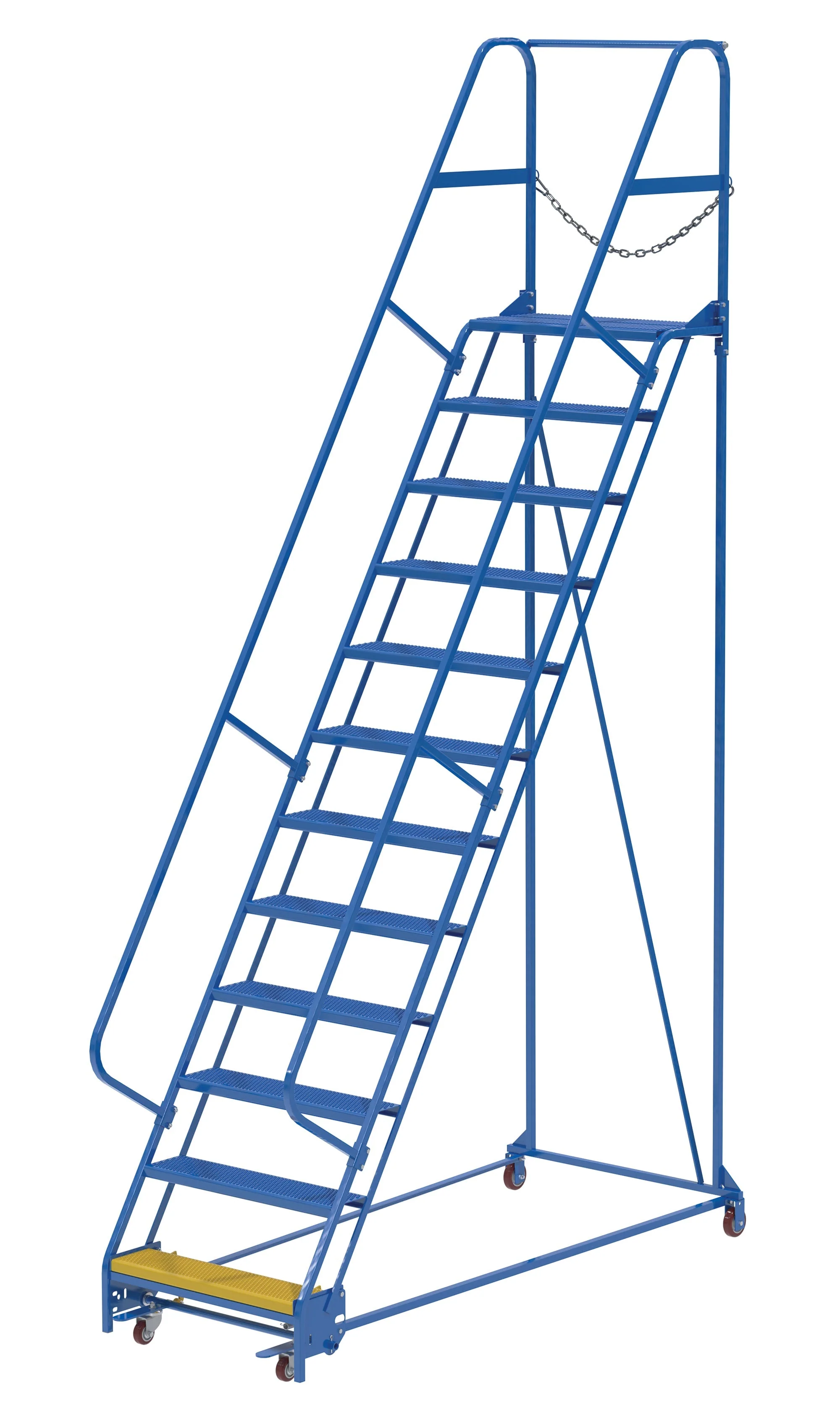 Vestil Standard Slope Ladders With 30 In. Wide Top Step - Image 6