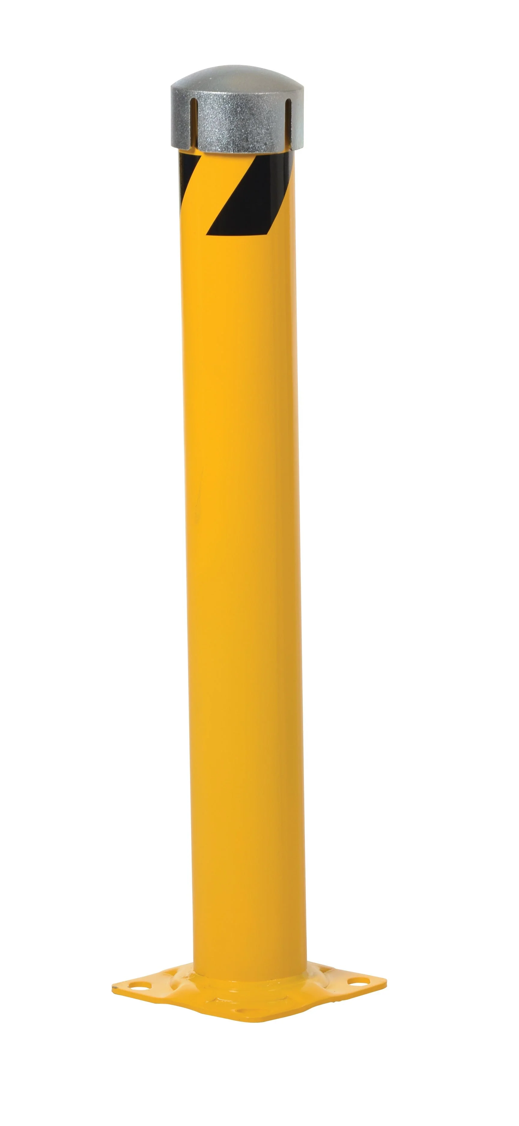 Vestil Steel Pipe Bollard with Chain Slots - Image 8