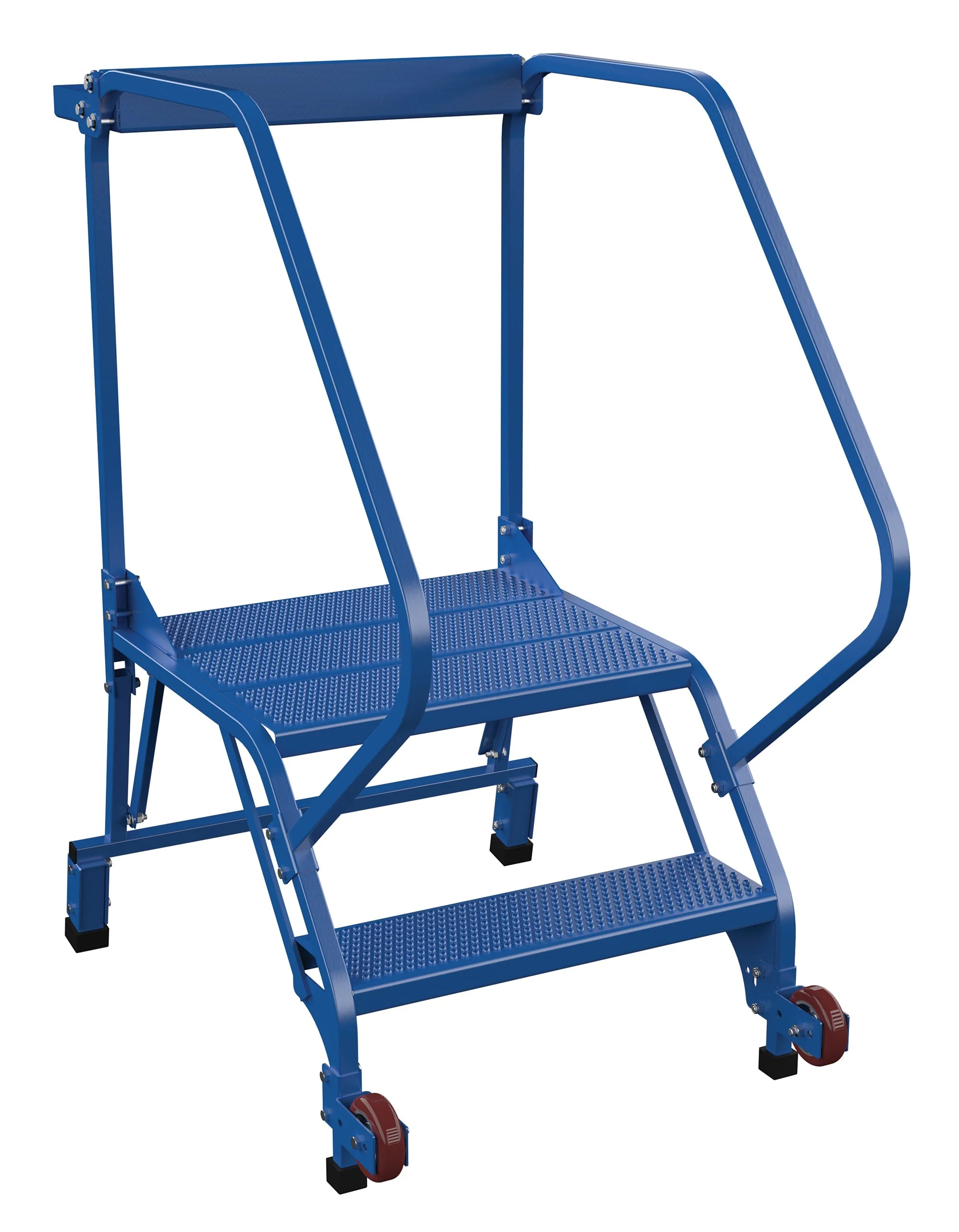 Vestil Tip-N-Roll Mobile Straddle Ladders - Image 2