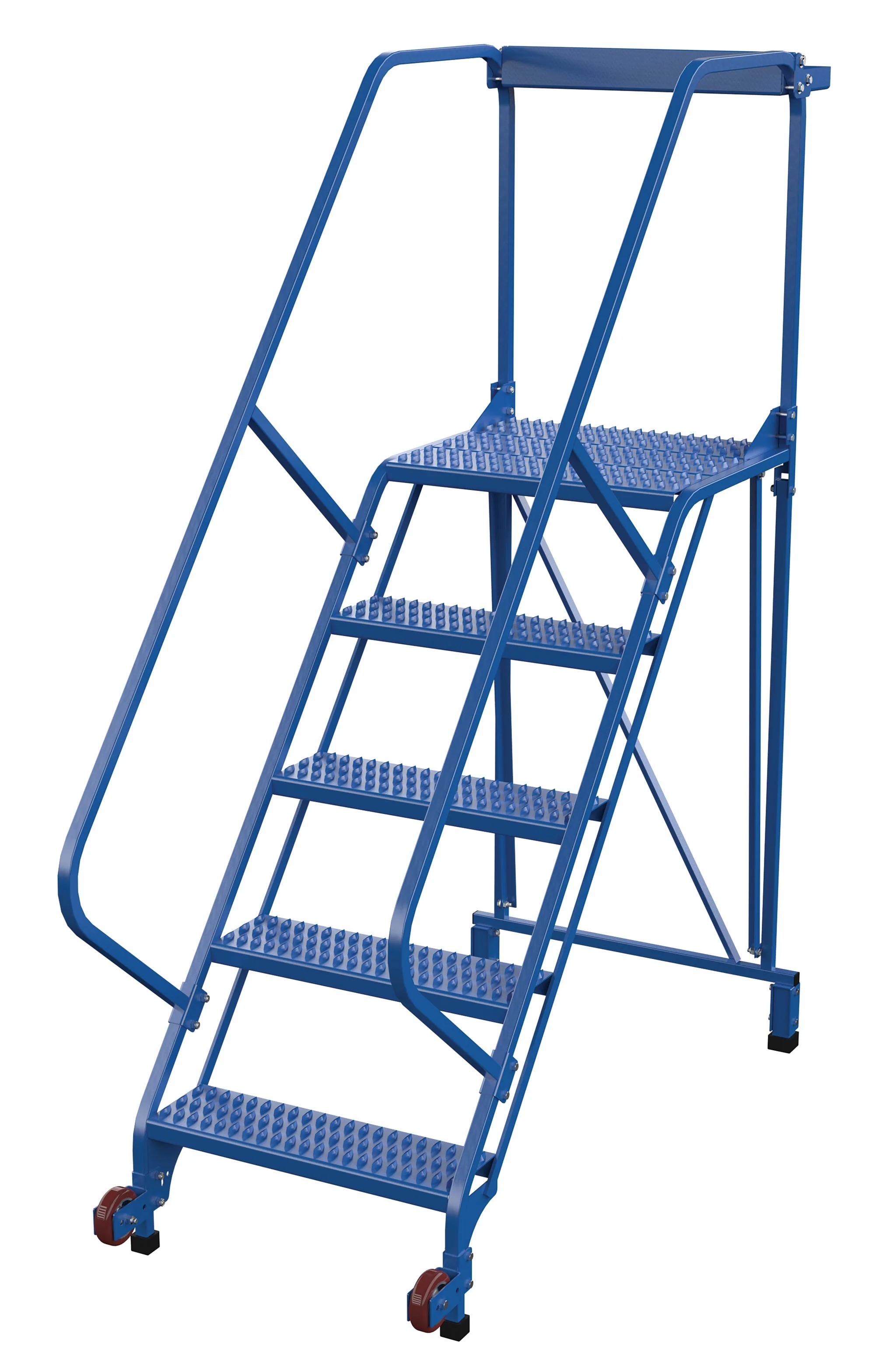Vestil Tip-N-Roll Mobile Straddle Ladders - Image 7