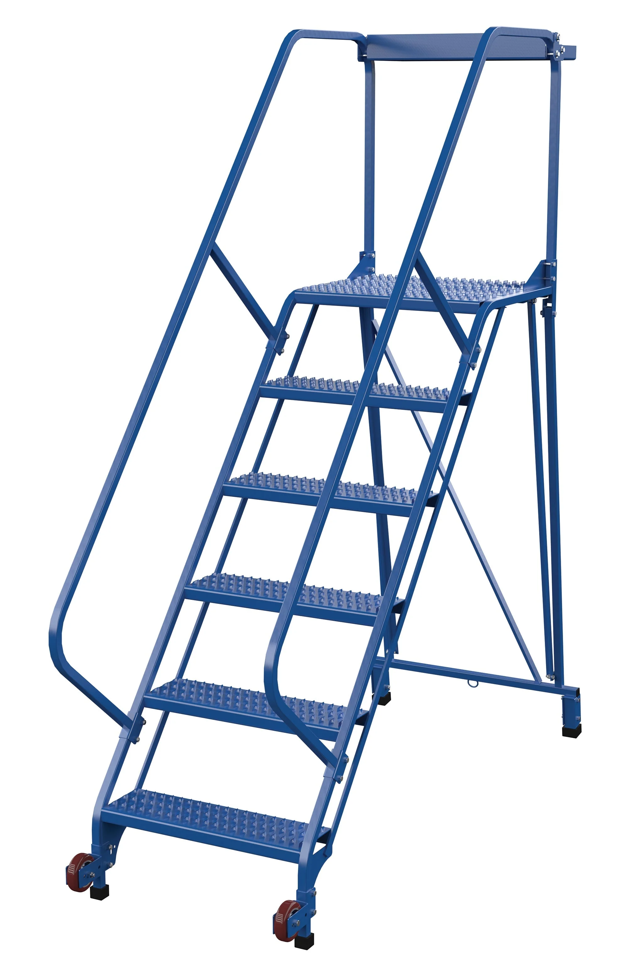 Vestil Tip-N-Roll Mobile Straddle Ladders - Image 9