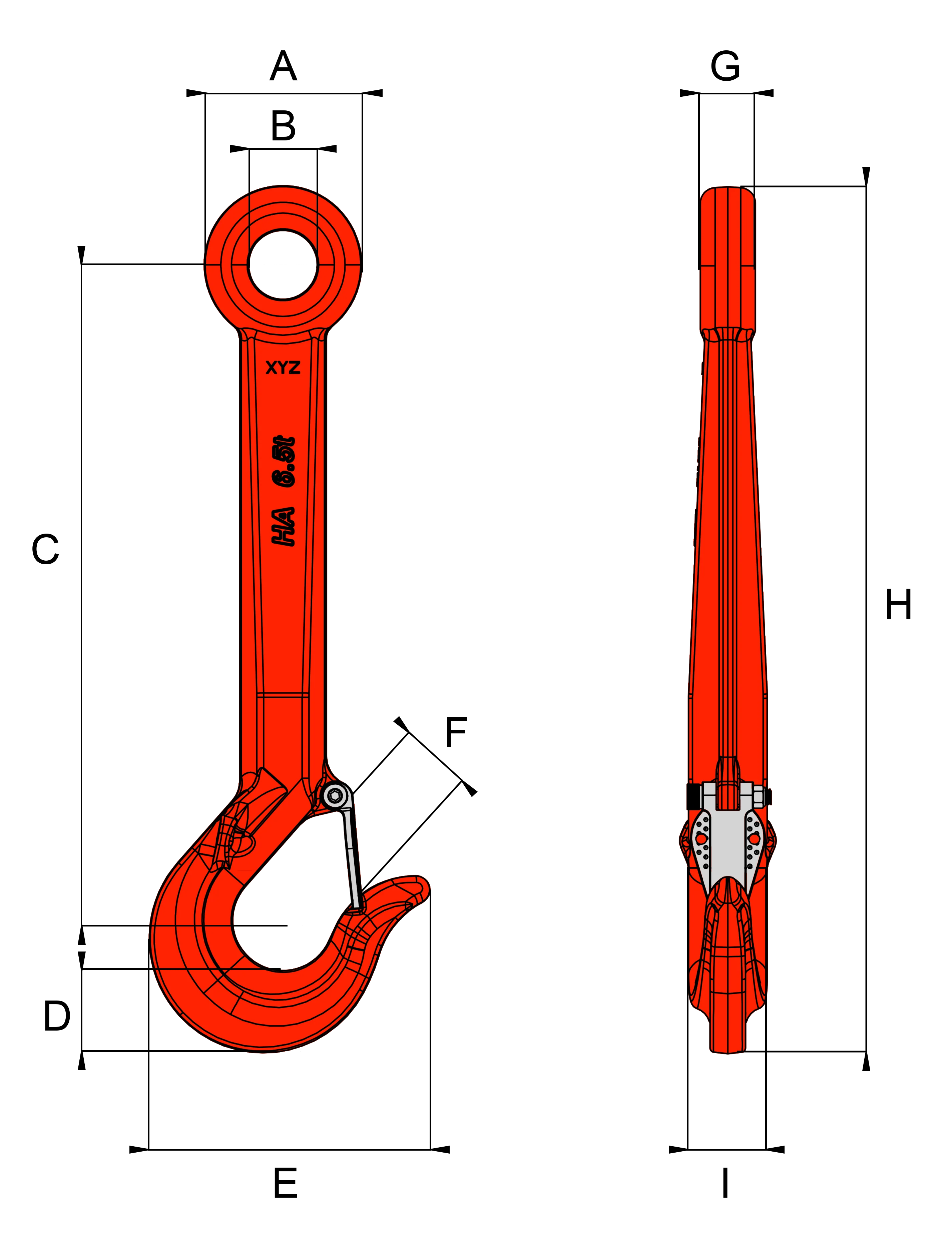 William Hackett HA ROV Shank Hook - Image 3